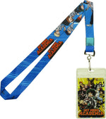 My Hero Academia Class A-1 Students Blue Lanyard