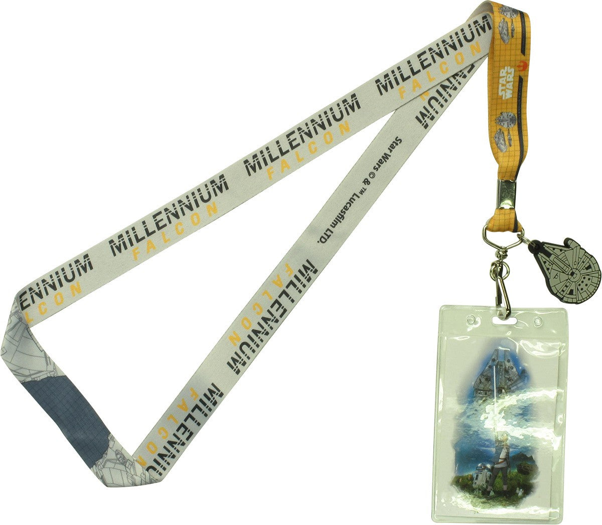 Star Wars TFA Millennium Falcon Charm Lanyard