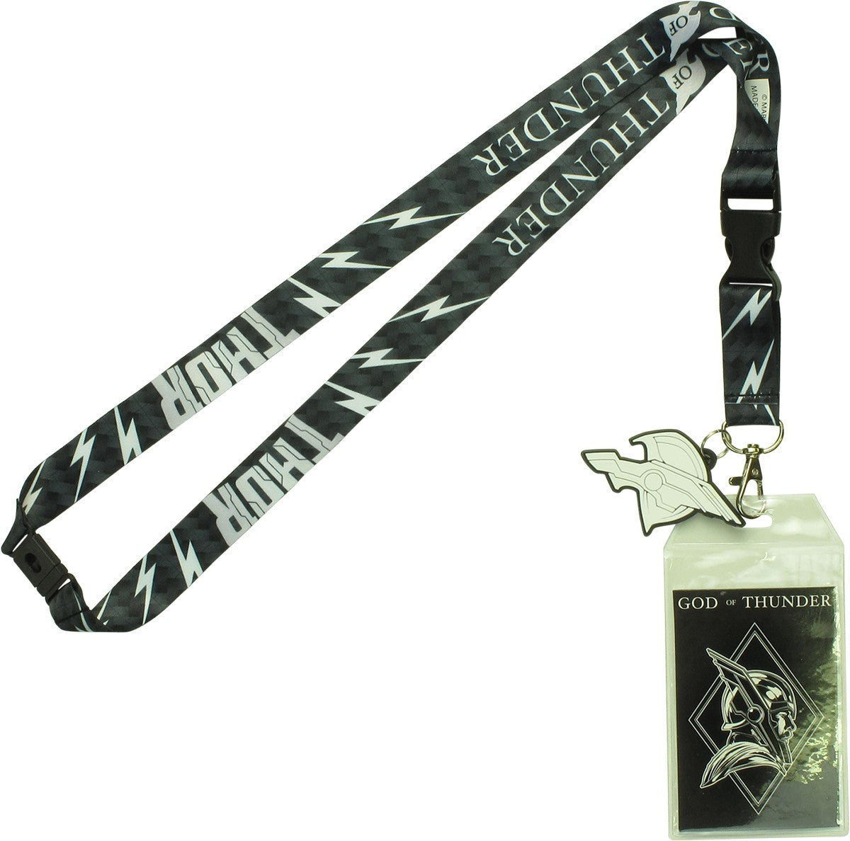 Thor Ragnarok God of Thunder Charm Lanyard