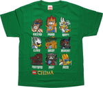 Lego Chima Characteristics Youth T Shirt