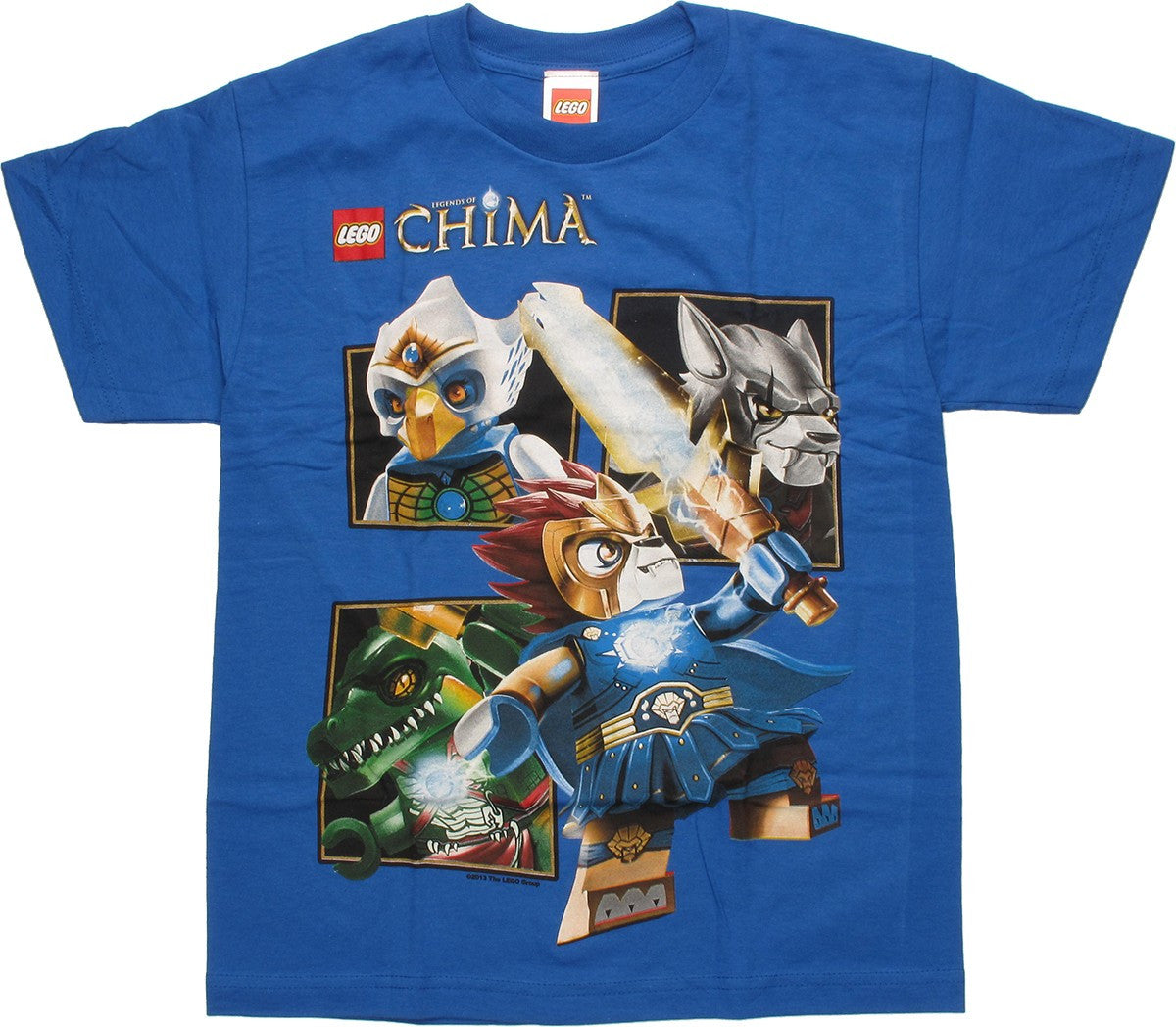 Lego Chima Group Box Blue Youth T Shirt