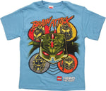 Lego Hero Factory Brain Attack Blue Youth T-Shirt
