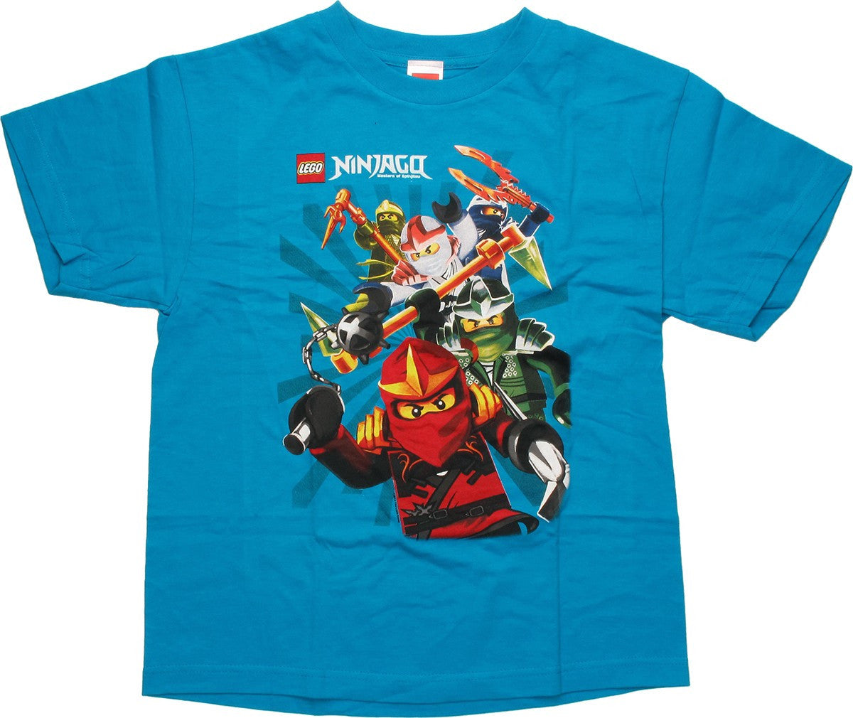Lego Ninjago Ninja Herd Turquoise Youth T Shirt – Stylin Online