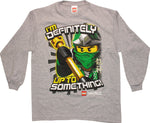 Lego Ninjago Up to Something LS Youth T-Shirt