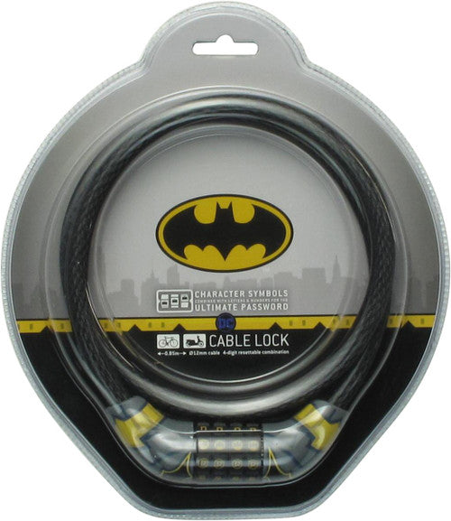 Batman Symbol Combination Cable Lock