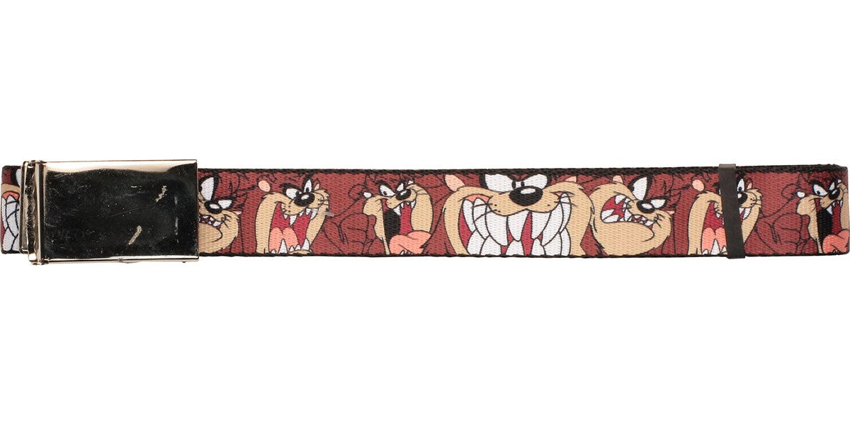 Looney Tunes Taz Faces Mesh Belt