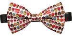 Marvel Comics Heroes Heads All Over Bow Tie