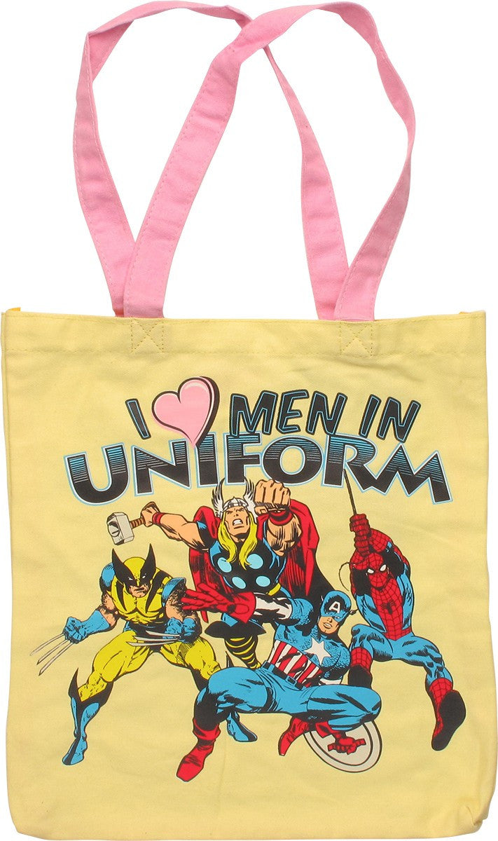 Marvel Men Uniform Tote Bag