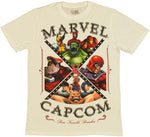 Marvel vs Capcom Brawlers T Shirt Sheer