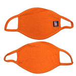 Cotton Non Medical Orange 2 Pack Face Mouth Mask