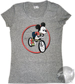 Mickey Mouse Bicycle Baby Tee