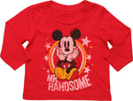 Mickey Mouse Mr Handsome Long Sleeve Infant Shirt