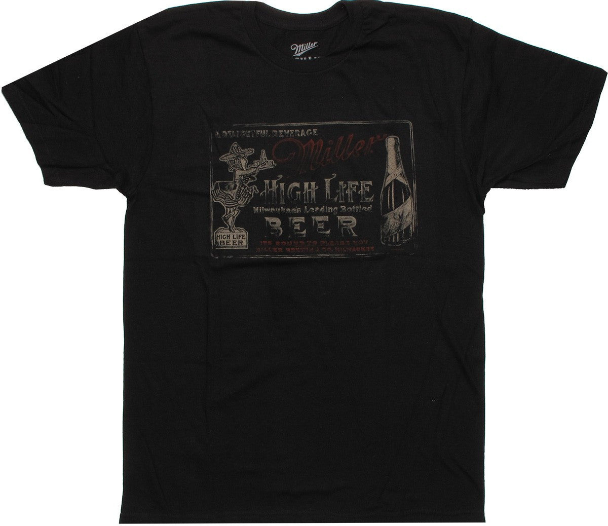 Miller High Life Delightful T Shirt Sheer