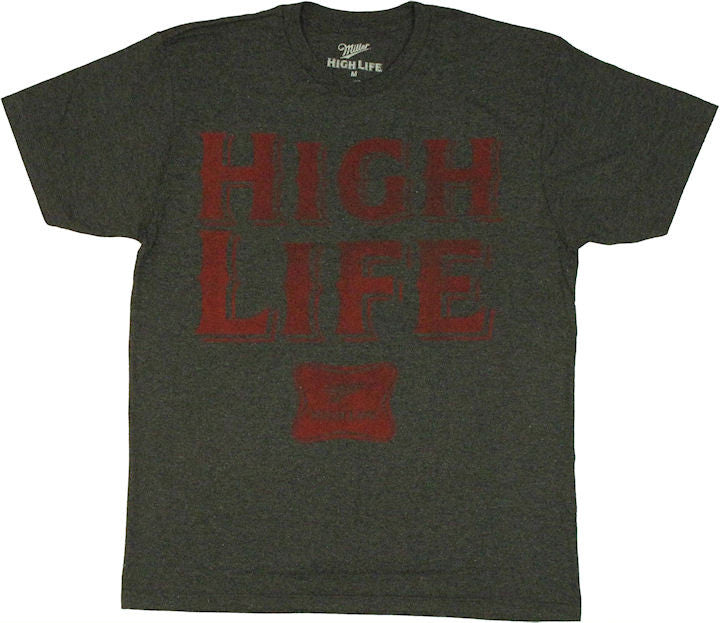 Miller High Life T Shirt Sheer