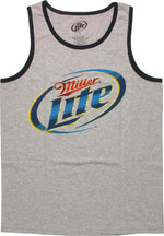 Miller Light Logo Ringer Tank Top