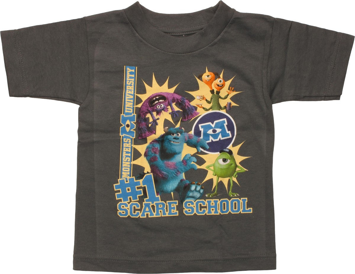 monsters inc shirt toddler Monsters Inc Number 1 Scare School Toddler T-Shirt