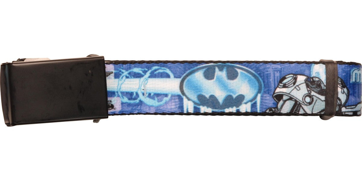 Mr Freeze Frozen Blast Mesh Belt