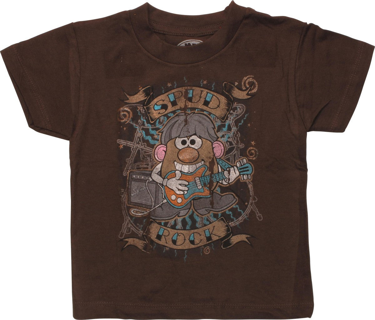 Mr Potato Head Spud Rock Distress Toddler T-Shirt