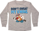 Mr Potato Head Swag Long Sleeve Youth T Shirt