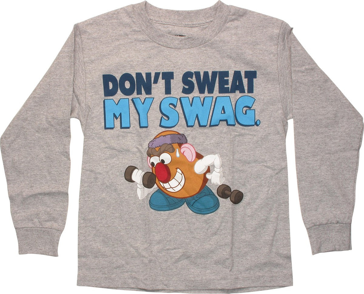 Mr Potato Head Swag Long Sleeve Youth T Shirt