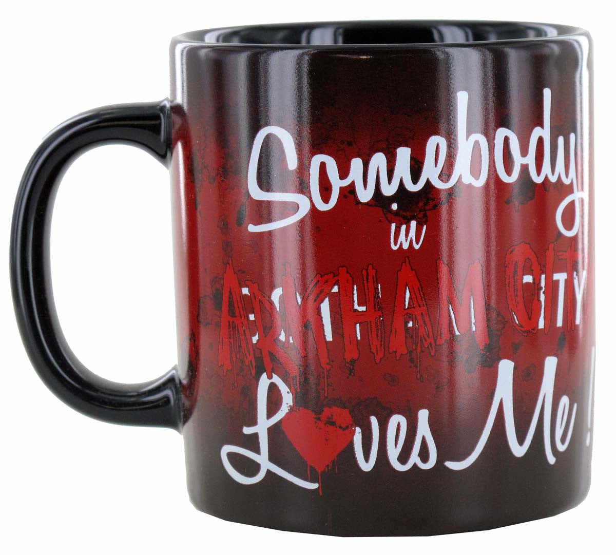 Batman Arkham City Harley Quinn Loves Me Mug