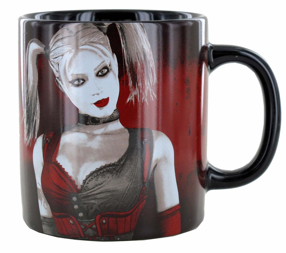 Batman Arkham City Harley Quinn Loves Me Mug