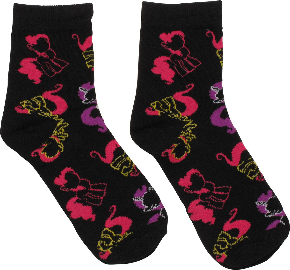 My Little Pony Characters Black Crew Socks