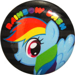 My Little Pony Rainbow Dash Name Button