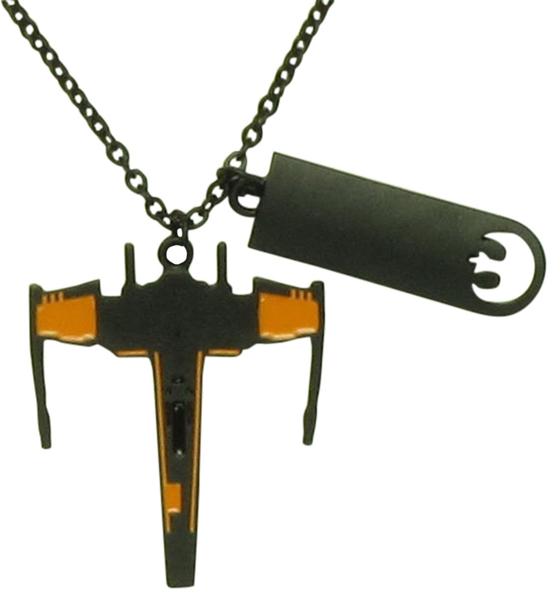 Star Wars Rebel Black Squadron X-Wing Necklace