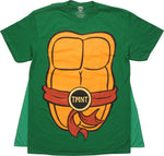 Ninja Turtles Costume Caped T-Shirt