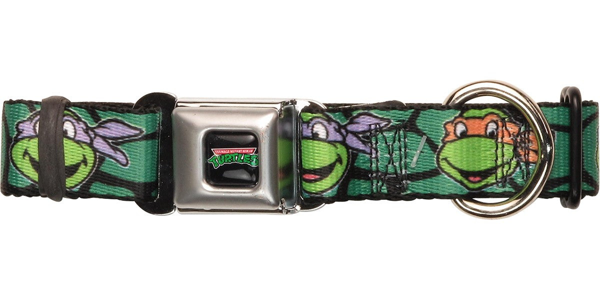 Ninja Turtles Faces Turtle Shell Pet Collar
