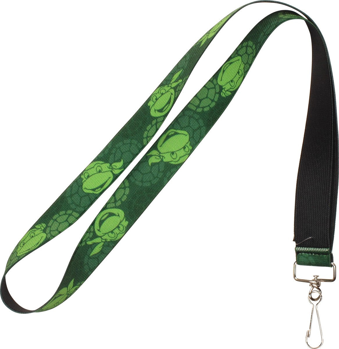 Ninja Turtles Green Collage Elastic Lanyard