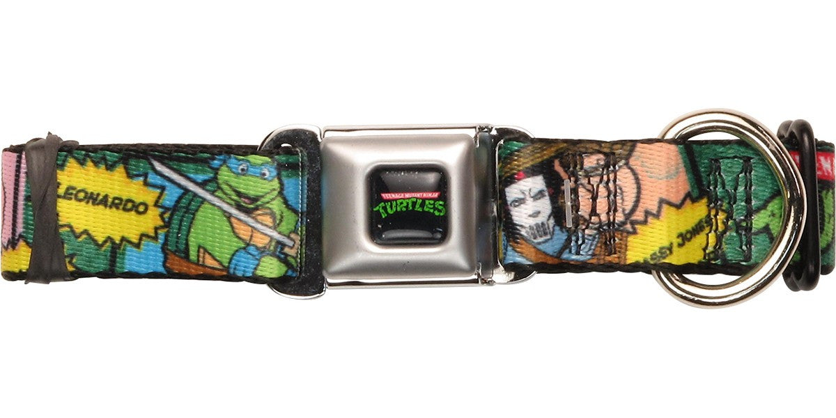 Ninja Turtles Group Names Pet Collar