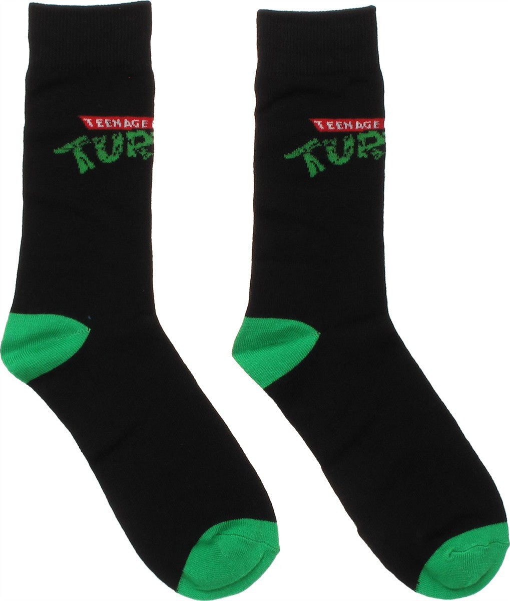 Ninja Turtles Logo Crew Socks