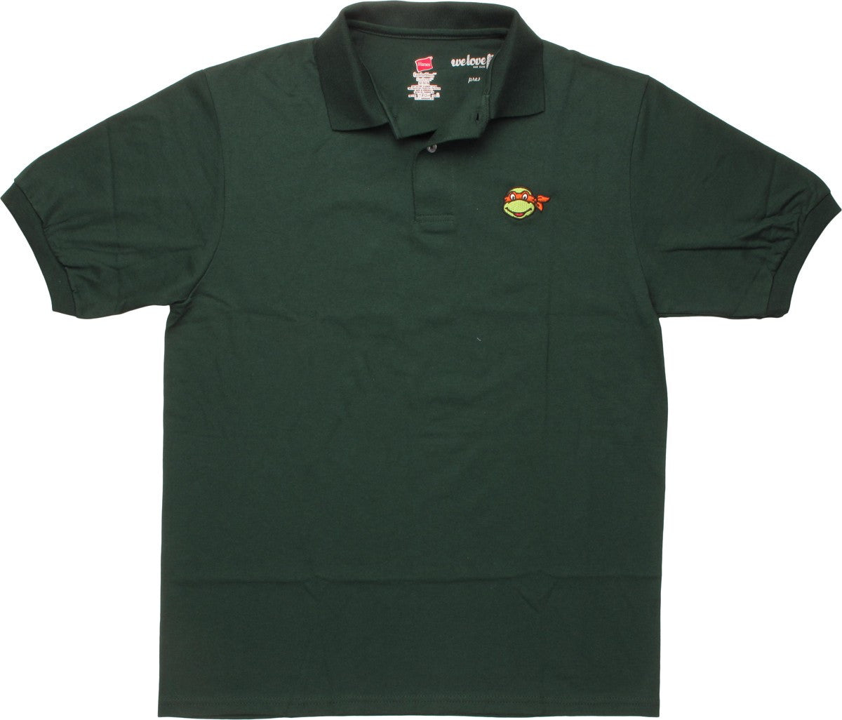 Ninja Turtles Michelangelo Face Polo Shirt