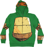 Ninja Turtles Michelangelo Mesh Mask Hoodie