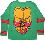 Ninja Turtles Raphael Costume MF LS T-Shirt