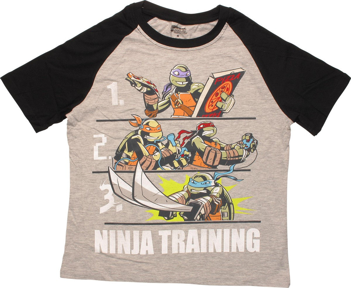 Ninja Turtles Training List Youth T-Shirt