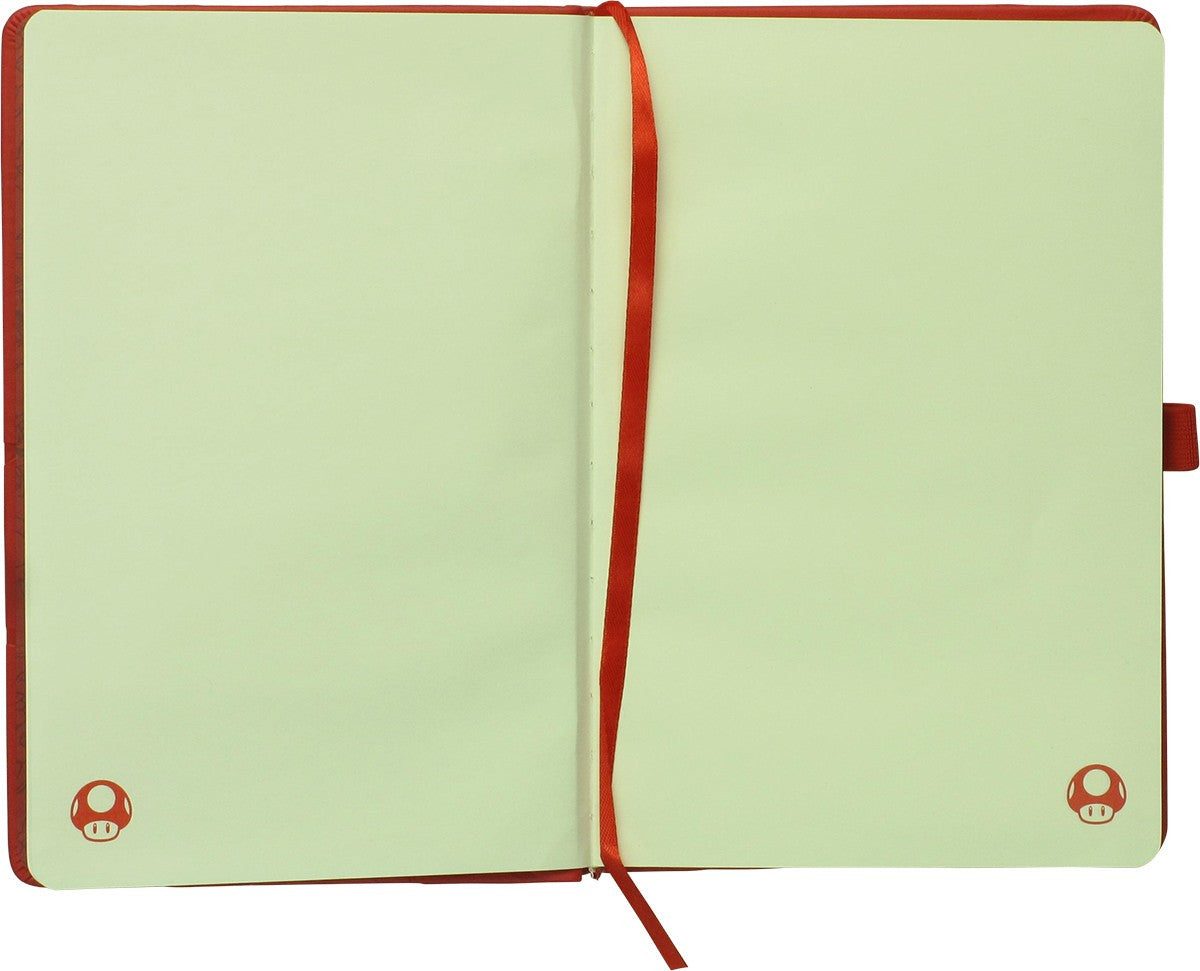 Super Mario Embossed Premium A5 Journal Notebook