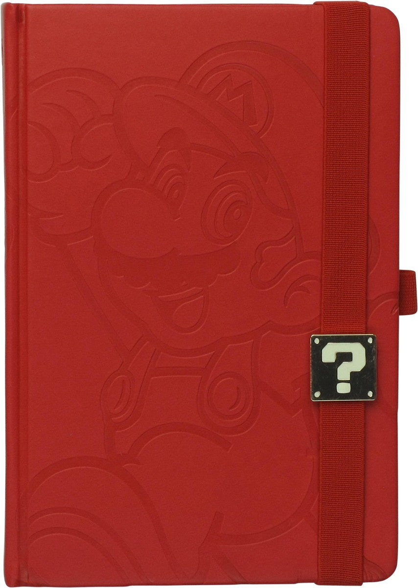 Super Mario Embossed Premium A5 Journal Notebook