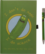 Rick and Morty Pickle Rick with Pen Journal Set