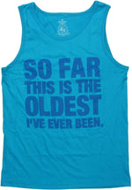 Oldest Ever Blue Tank Top