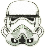 Star Wars Stormtrooper Helmet Patch
