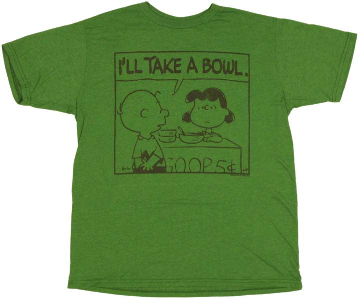 Peanuts Bowl T-Shirt Sheer