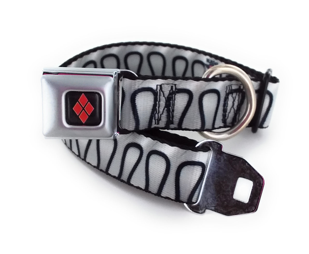 Harley Quinn WJK040 Seat Belt Buckle Pet Collar