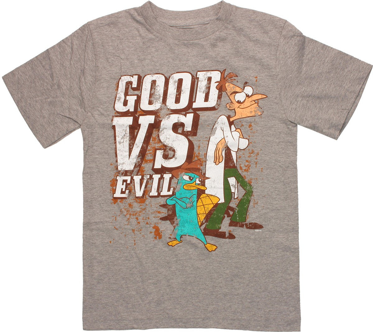 Phineas and Ferb Good vs Evil Youth T-Shirt