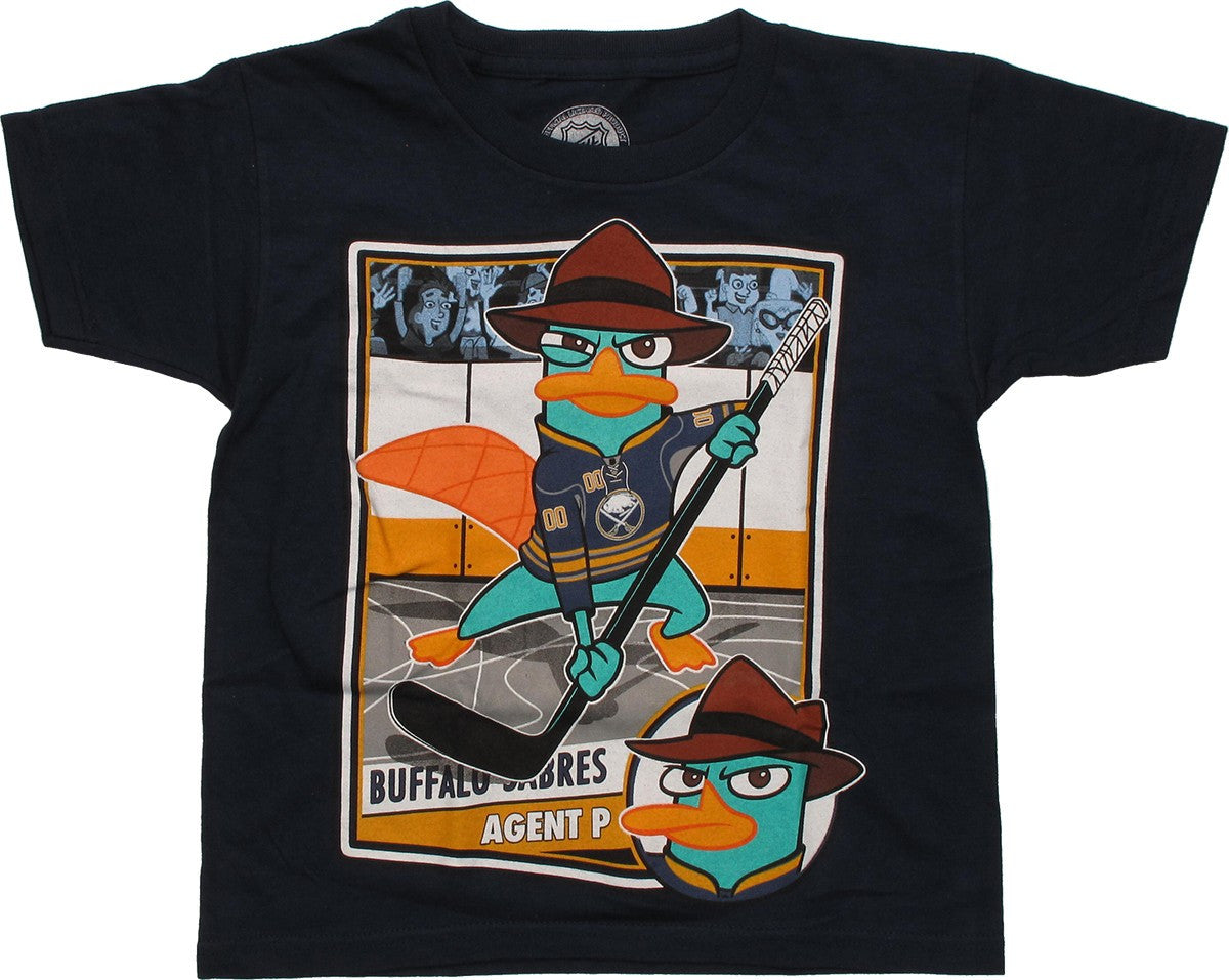 Phineas and Ferb Perry Hockey Juvenile T Shirt