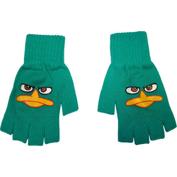 Phineas and Ferb Printed Gloves