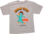 Phineas and Ferb Running Things Youth T-Shirt