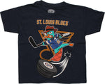 Phineas and Ferb St. Louis Hockey Juvenile T-Shirt